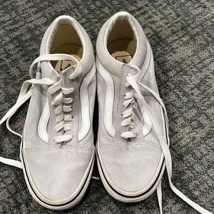 Women’s gray vans